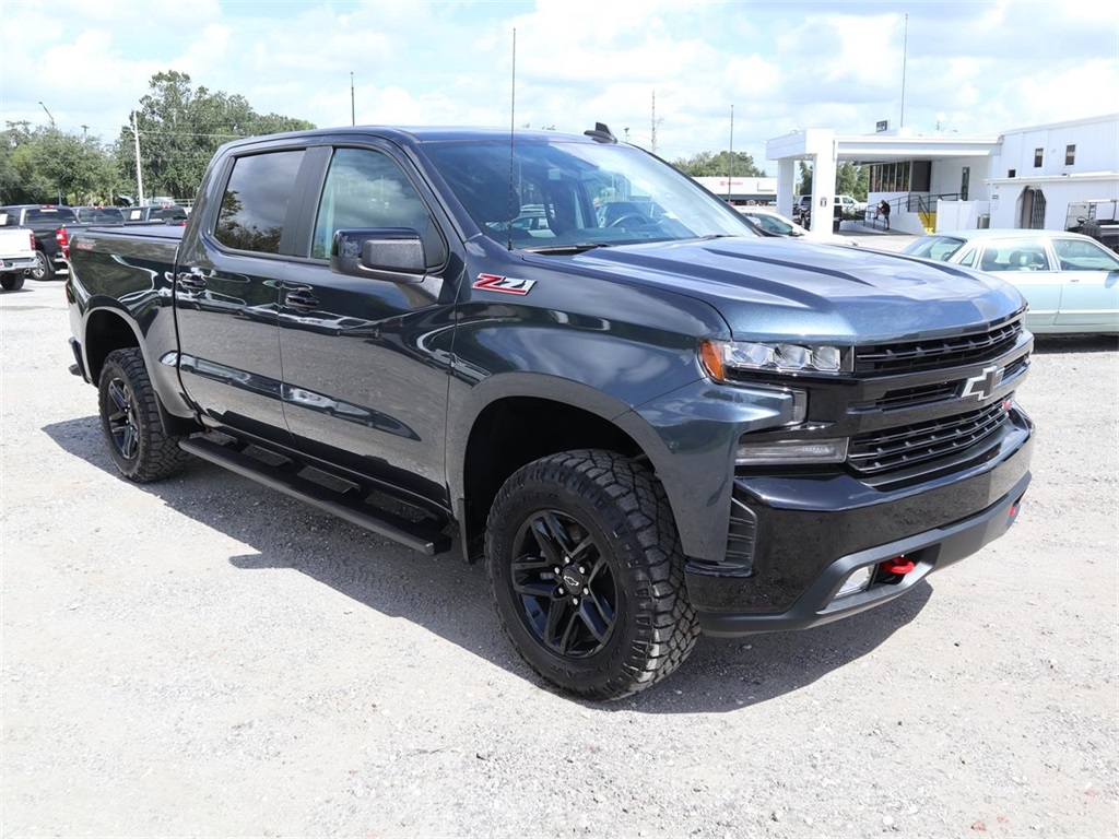 Pre-Owned 2019 Chevrolet Silverado 1500 LT Trail Boss 4D Crew Cab in ...