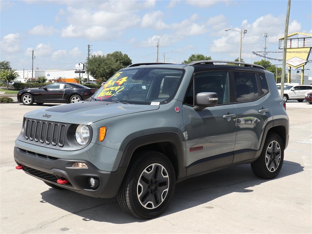 PreOwned 2015 Jeep Renegade Trailhawk 4WD 4D Sport Utility